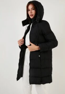 LELA Regular FitCappotto InvernaleBlack Donna Cappotti L6S21U012-Q11 -Lela d467a47d890a4fc1ae3c081cc934564b