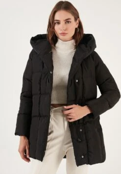 LELA Regular FitCappotto InvernaleBlack Donna Cappotti L6S21U024-Q11 -Lela d49c31f2fced4c92939c35bb1410583b