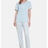 LELA Soft Touch SetPigiamaBlue Donna Intimo Notte E Loungewear L6S81P00R-K11