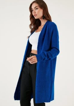 LELA CardiganBlue Donna Maglieria L6S21I00P-K11 -Lela d6247abbf3324855acb7f910cf9a463d