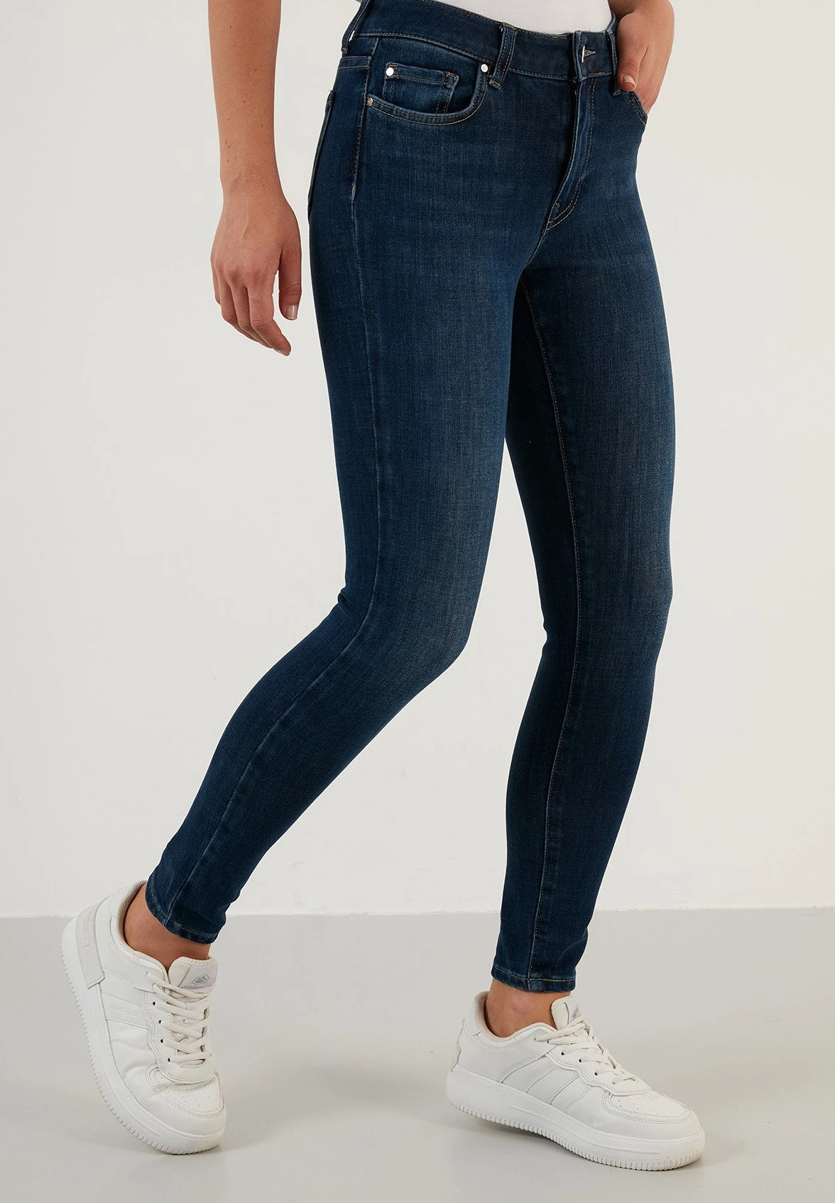 LELA Slim Fit - Jeans Skinny Fit - Dark Blue 4 LELA Slim Fit - Jeans Skinny Fit - Dark Blue - immagine 4