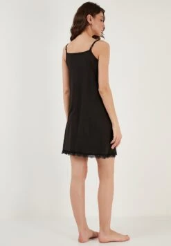 LELA Soft TouchCamicia Da NotteBlack Donna Intimo Notte E Loungewear L6S81P00P-Q11 11 LELA Soft TouchCamicia Da NotteBlack Donna Intimo Notte E Loungewear L6S81P00P-Q11 -Lela d85774180e224a0cb13cd614d8168d43