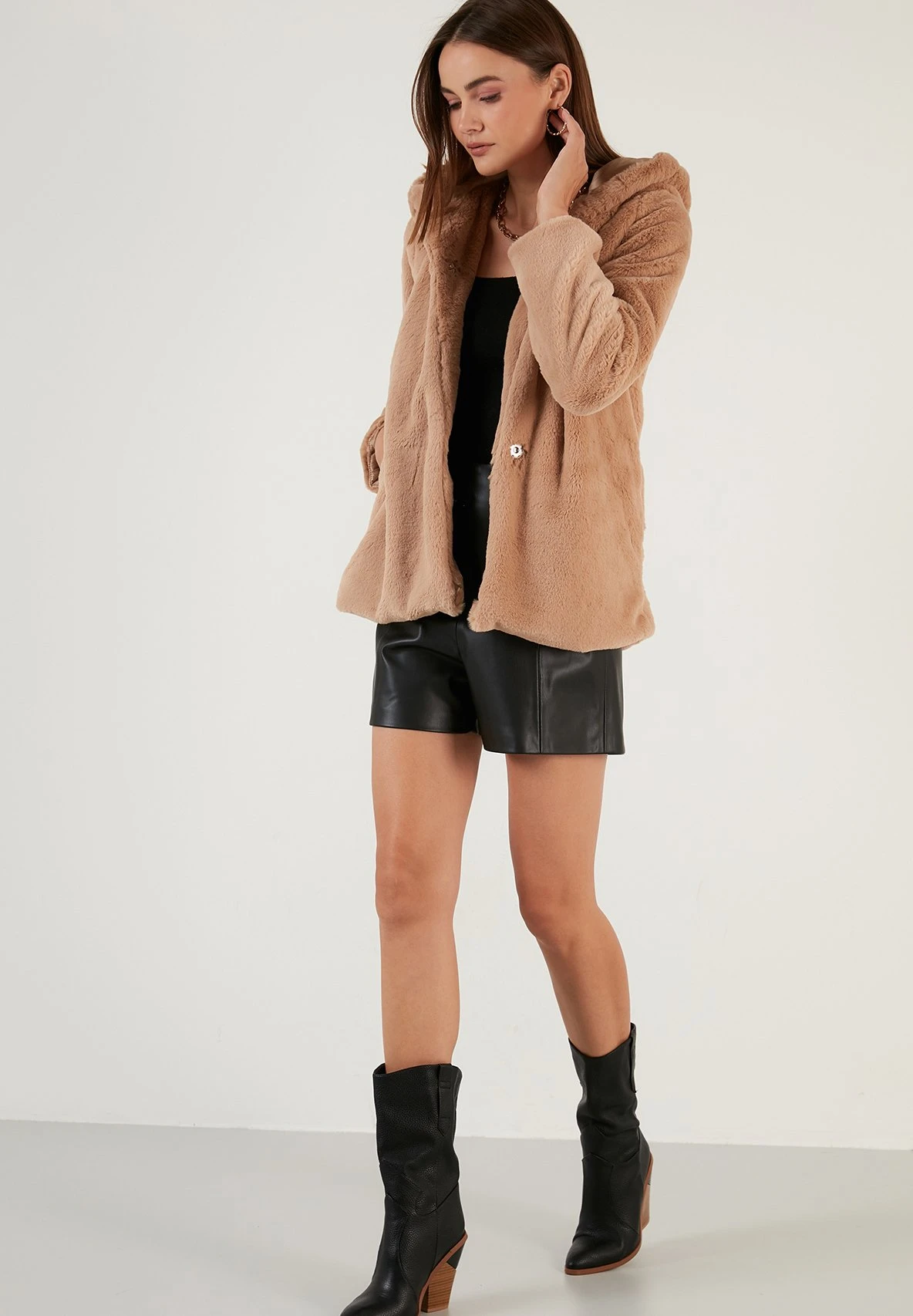 LELA Giacca Invernale - Snuff Colored 2 LELA Giacca Invernale - Snuff Colored - immagine 2