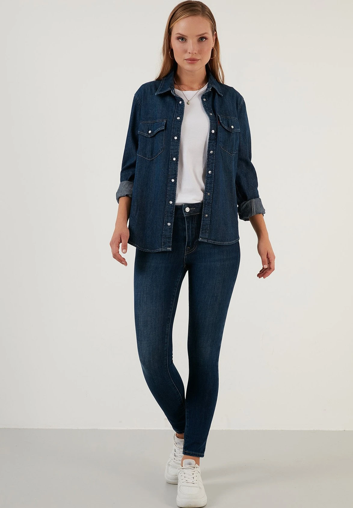 LELA Slim Fit - Jeans Skinny Fit - Dark Blue 2 LELA Slim Fit - Jeans Skinny Fit - Dark Blue - immagine 2