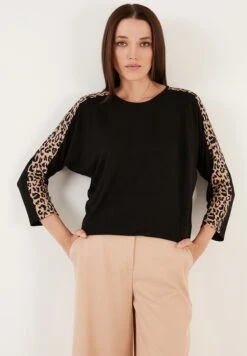 LELA Regular FitCamicettaBlack Donna T-shirt E Top L6S21E005-Q11