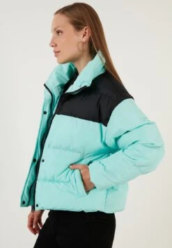 LELA Regular FitGiacca InvernaleBlack/Mint Donna Giacche E Blazer L6S21U014-M11 -Lela dcf691be56224de68c1c2d5d8b6233b4