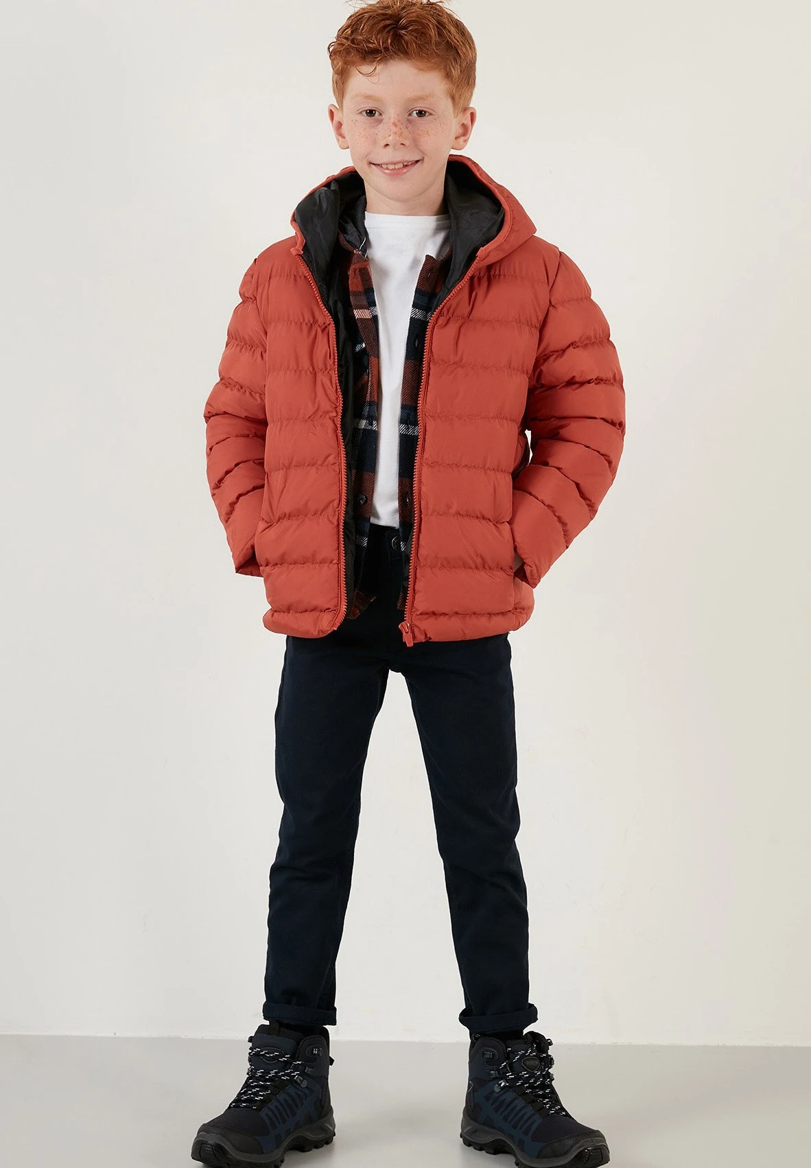 LELA Regular FitGiacca InvernaleBrick Red Bambini Abbigliamento Outwear L6S24L00N-G11 5 LELA Regular FitGiacca InvernaleBrick Red Bambini Abbigliamento Outwear L6S24L00N-G11 - immagine 5