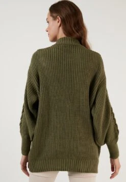 LELA CardiganLight Khaki Donna Maglieria L6S21I02L-N11 8 LELA CardiganLight Khaki Donna Maglieria L6S21I02L-N11 -Lela deb68b4e768f4e29b9dbcf5f08f32e9e