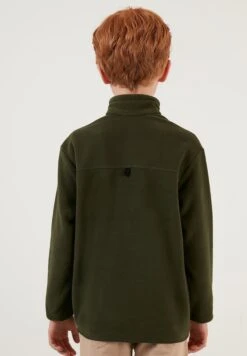 LELA Felpa In PileKhaki Bambini Pullover & Cardigan L6S24K001-N11 -Lela df0da1218f0e45239872300a90c3a6d7