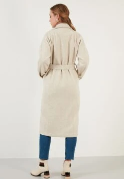 LELA Loose Fit - Cappotto Classico - Light Mink -Lela e02d31472677489cb27ff1a3d1c3fb80