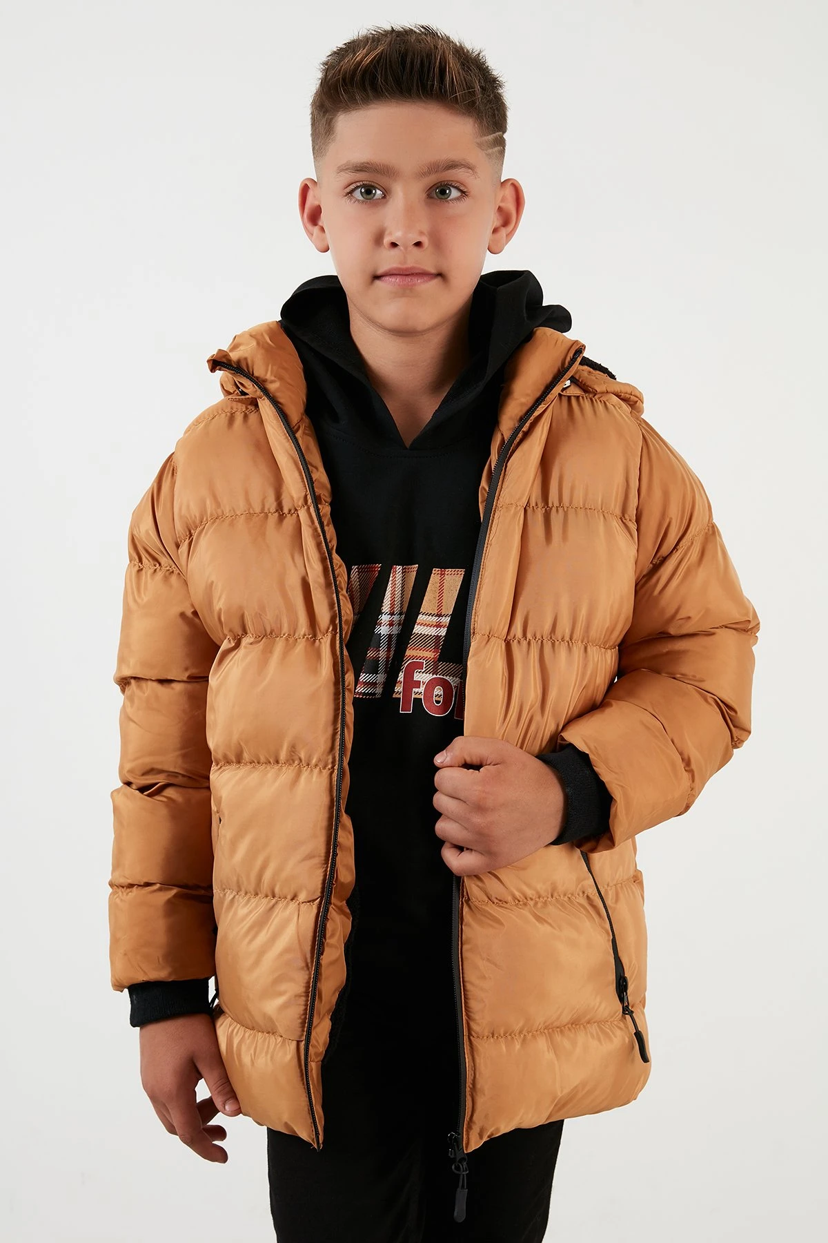 LELA Regular FitGiacca InvernaleMustard Color Bambini Abbigliamento Outwear L6S24L007-E11 4 LELA Regular FitGiacca InvernaleMustard Color Bambini Abbigliamento Outwear L6S24L007-E11 - immagine 4