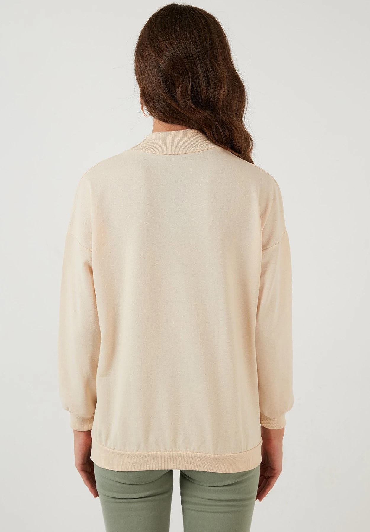 LELA Regular FitFelpaStone Colored Donna Felpe L6S21J00D-C11 2 LELA Regular FitFelpaStone Colored Donna Felpe L6S21J00D-C11 - immagine 2