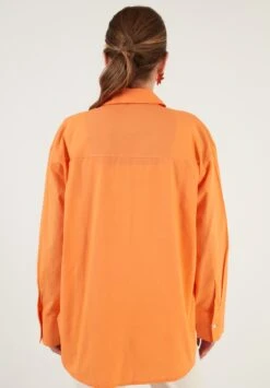 LELA Loose Fit - Camicia - Orange -Lela e4dd1a3d9eb546db97efecbf6e95bd59