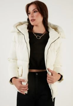 LELA Regular FitGiacca InvernaleEcru Donna Giacche E Blazer L6S21U010-A11 -Lela e6dceccc110e40f2a45714d53e974d46