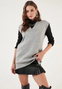 LELA T-Shirt BasicLight Grey Donna T-shirt E Top L6S21D02B-C12 6 LELA T-Shirt BasicLight Grey Donna T-shirt E Top L6S21D02B-C12 -Lela e704c49a4c044350ad4072319dbc5c1d