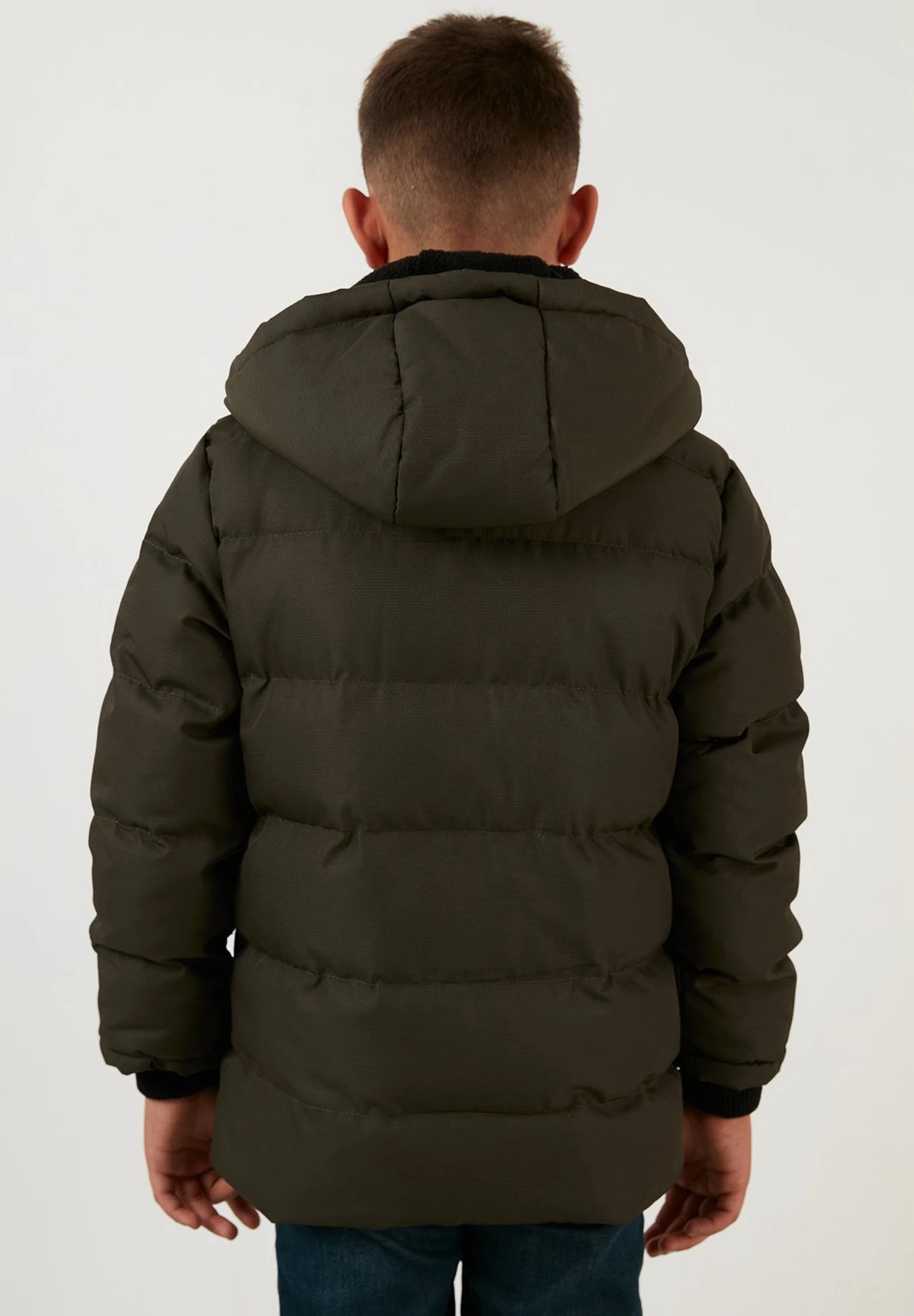 LELA Regular FitGiacca InvernaleDark Khaki Bambini Abbigliamento Outwear L6S22T00G-N11 3 LELA Regular FitGiacca InvernaleDark Khaki Bambini Abbigliamento Outwear L6S22T00G-N11 - immagine 3