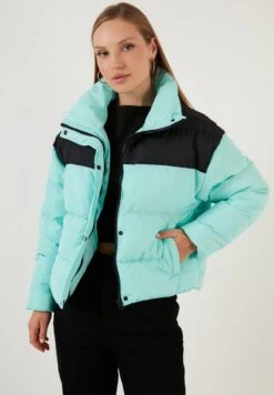 LELA Regular FitGiacca InvernaleBlack/Mint Donna Giacche E Blazer L6S21U014-M11 -Lela e82ef5f3183e4fb197a603391bad562e