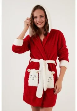 LELA Regular FitAccappatoioRed Donna Intimo Notte E Loungewear L6S81S000-G11