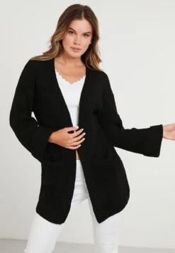 LELA CardiganBlack Donna Maglieria L6S21I01O-Q12 -Lela eb72750ef8f44343a5dd85a9133cc97c