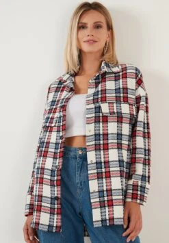 LELA CamiciaIndigo Donna Camicie E Bluse L6S21E03Y-K11