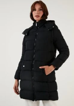 LELA Regular FitCappotto InvernaleBlack Donna Cappotti L6S21U012-Q11