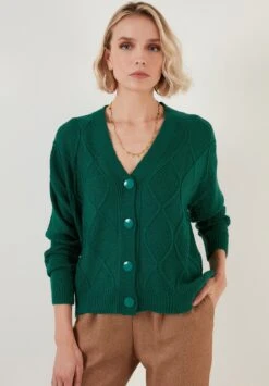 LELA CardiganBenetton Donna Maglieria L6S21I03R-M11