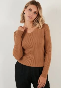 LELA Regular FitMaglioneCaramel Donna Maglieria L6S21I03D-O11 -Lela ed783ca9c976421b9adc1af1856b3c0e