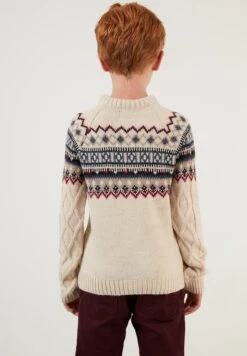 LELA Regular FitMaglioneBeige Bambini Pullover & Cardigan L6S24J000-B11 7 LELA Regular FitMaglioneBeige Bambini Pullover & Cardigan L6S24J000-B11 -Lela eddfa0a1dd924641b2f4e6f6af5f82c6