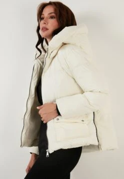 LELA Regular FitGiacca InvernaleEcru Donna Giacche E Blazer L6S21U010-A11 -Lela ee0f326e1b6443e3b77342821caa52fe