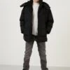 LELA Cappotto InvernaleBlack Bambini Abbigliamento Outwear L6S24L00O-Q12
