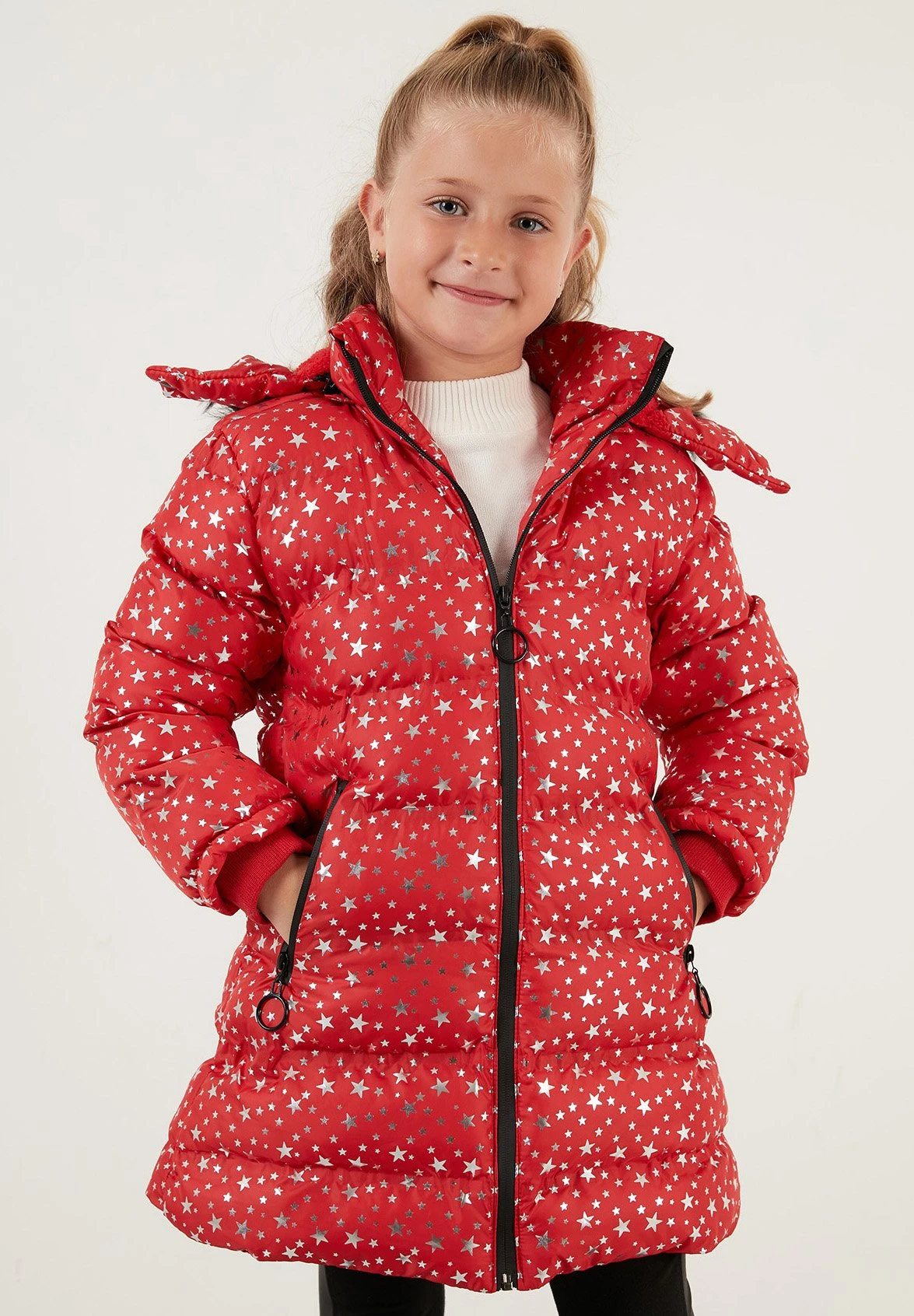 LELA Regular FitCappotto InvernaleRed Bambini Abbigliamento Outwear L6S23L00D-G11 1 LELA Regular FitCappotto InvernaleRed Bambini Abbigliamento Outwear L6S23L00D-G11