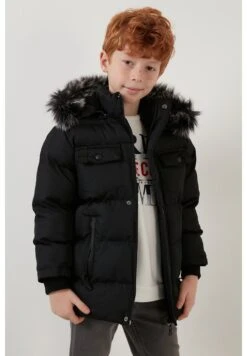 LELA Cappotto InvernaleBlack Bambini Abbigliamento Outwear L6S24L009-Q11