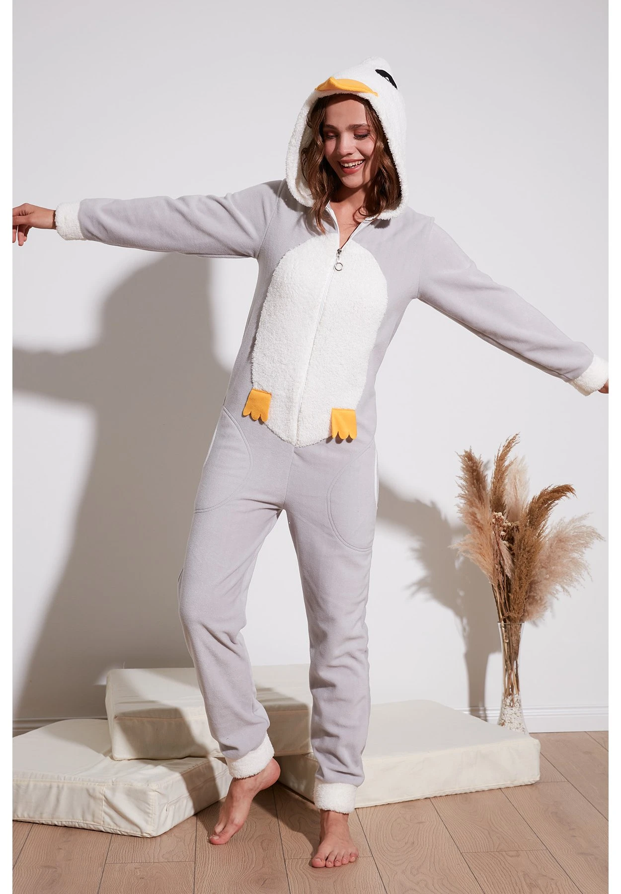 LELA Regular FitPigiamaGrey Donna Intimo Notte E Loungewear L6S81P00A-C11 1 LELA Regular FitPigiamaGrey Donna Intimo Notte E Loungewear L6S81P00A-C11