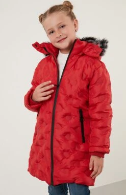 LELA Regular FitCappotto InvernaleRed Bambini Abbigliamento Outwear L6S23L00G-G11 -Lela f1b6e9f46af441d09ce1e4ecd79c7f64