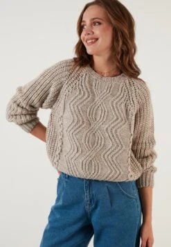 LELA Regular FitMaglioneStone Donna Maglieria L6S21I02E-C11 -Lela f28ebee72dec4030baf59653e61f1095