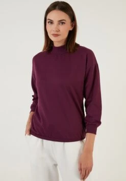 LELA Regular Fit - Felpa - Purple -Lela f2a1b1fb2abb4d40acfe4250418cf262