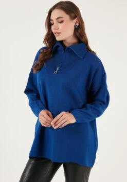LELA MaglioneRoyal Blue Donna Maglieria L6S21I05I-K11 -Lela f42e1646e3ee4e4c82372e0b7880ce63