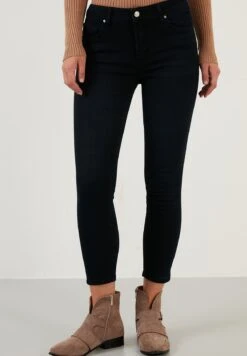 LELA Jeans Skinny Fit - Navy Blue