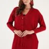 LELA Cardigan - Red