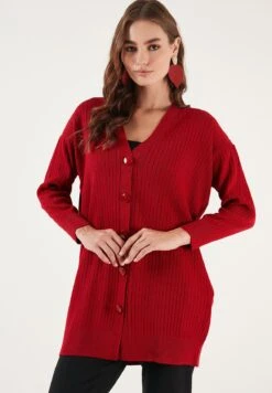 LELA Cardigan - Red