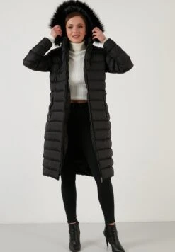 LELA Regular FitCappotto InvernaleBlack Donna Cappotti L6S21U00T-Q11 -Lela fa67fd46c6884c50a6f09f69b21e6aa8