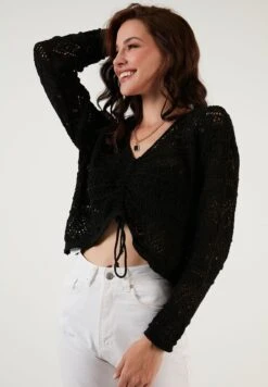 LELA Regular FitMaglioneBlack Donna Maglieria L6S21I030-Q11 -Lela fac78ed46f3a40a2b475cf2e05686353