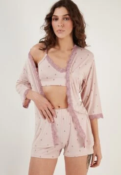 LELA Soft TouchPigiamaDusty Rose Donna Intimo Notte E Loungewear L6S81P00Q-J11