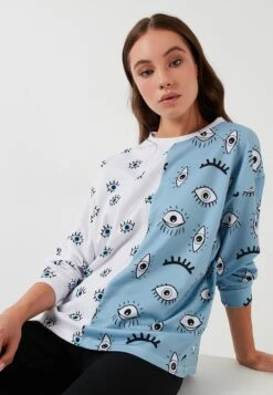 LELA Crew Neck- Felpa - Blue 7 LELA Crew Neck- Felpa - Blue -Lela ff0711edf22f444da0f15986a9ec5f2a
