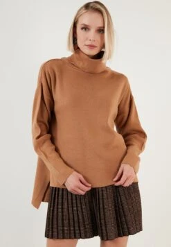 LELA Regular FitMaglioneCaramel Donna Maglieria L6S21I032-O11