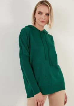 LELA Regular FitFelpa Con CappuccioBenetton Donna Maglieria L6S21I033-M11 -Lela ff57b60f715d4da4836778b14999e8b1