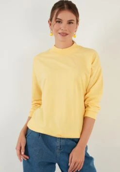 LELA Regular FitFelpaYellow Donna Felpe L6S21J00D-E11 -Lela ff9a3669b79d4dca94a731a91a847212
